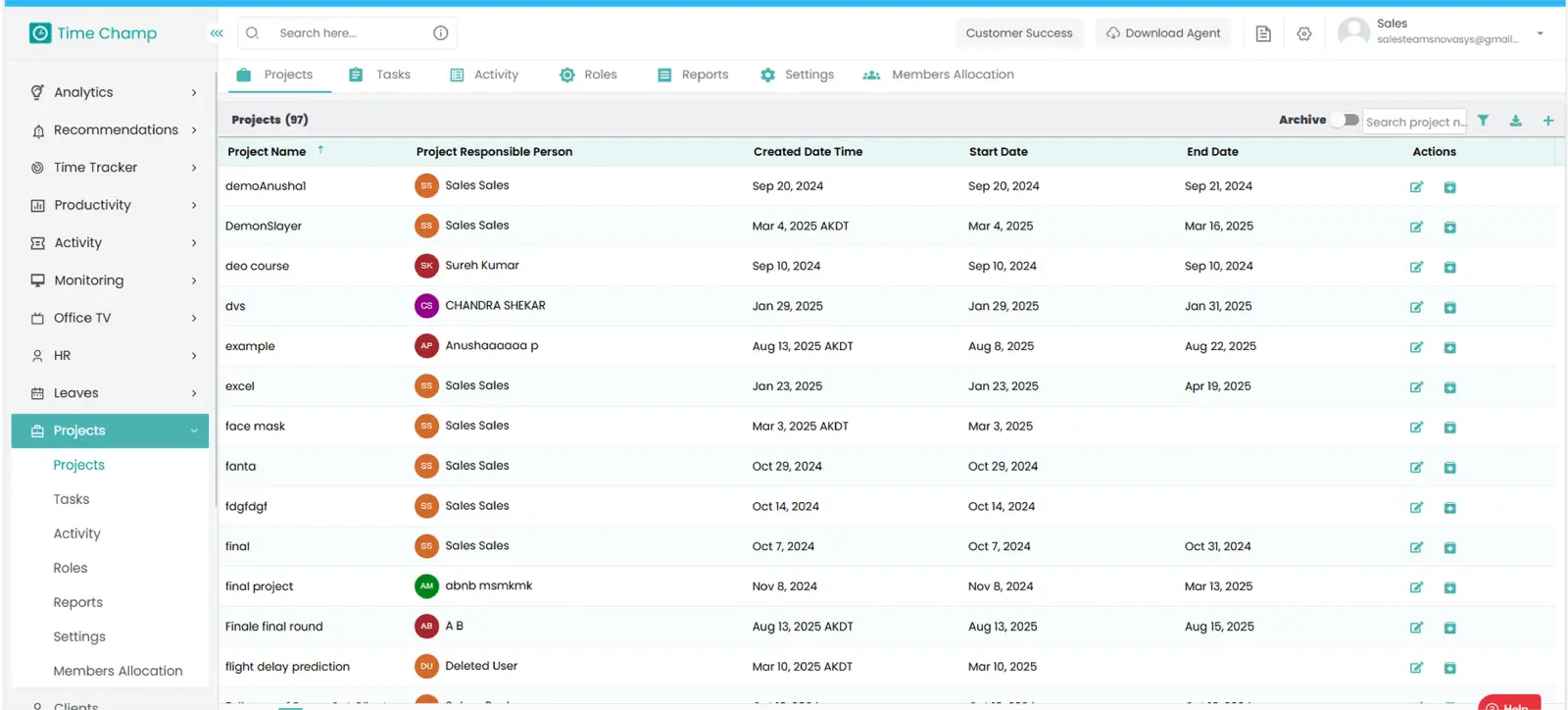 Timesheet Approval & Invoice Generation