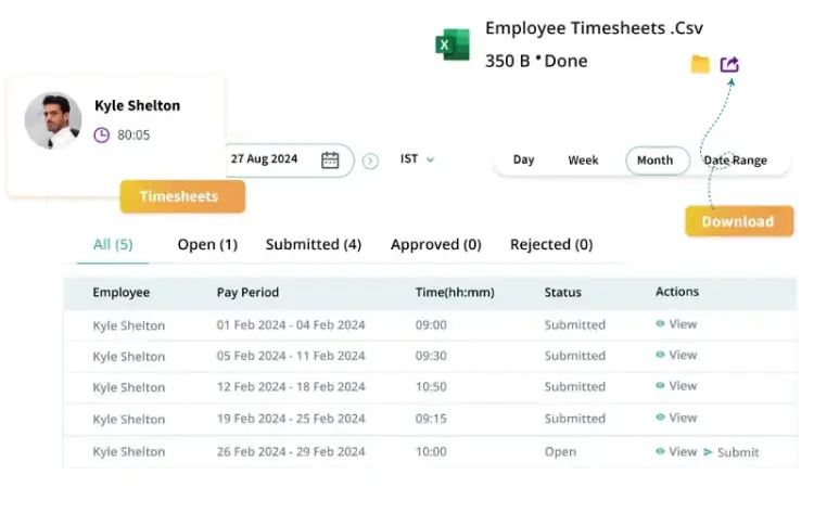 Comprehensive Work Log Reports