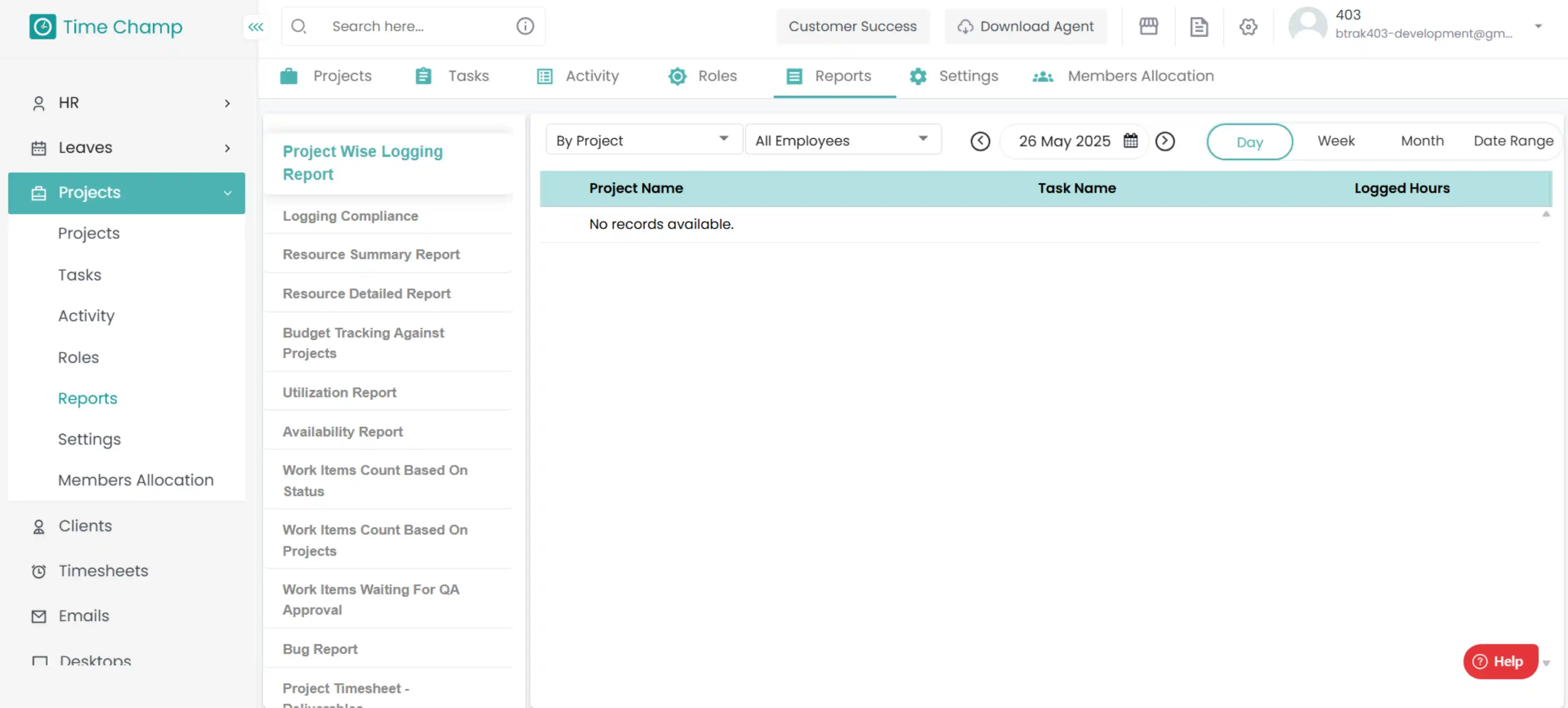 Timesheet Approval & Invoice Generation